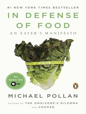 cover image of In Defense of Food